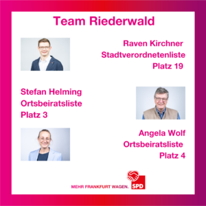 Riederwälder Spitzenkandidat*innen